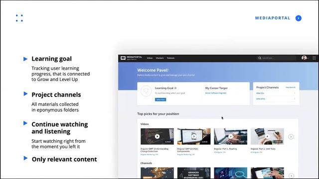 Videoportal — презентация учебного проекта в DesignSpot School, 2020 смотреть онлайн