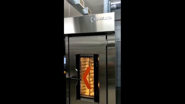 Запуск печи ротационной печи LIDER 140 и приготовление тестовой выпечки? смотреть онлайн