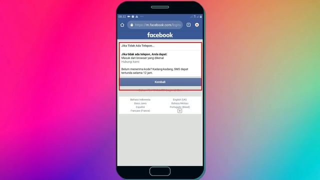 Cara Mengatasi Facebook Minta Kode Verikasi Tapi No Hp Tidak Aktif смотреть онлайн