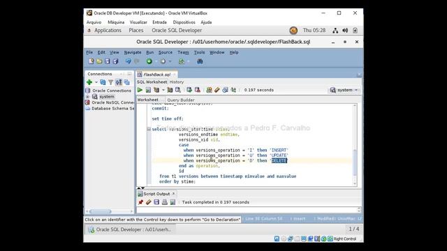 Slide 6 Lab Flash Back Versions Query 2 смотреть онлайн