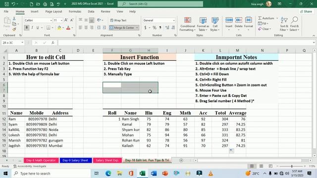 Day-10 Excel Tips & Tricks | excel tips and tricks | 15 Excel Tricks you wish knew | Tips & Tricks смотреть онлайн