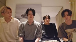 Влог Чонвона, Джея, Хисына и Сонхуна из ENHYPEN от 2024 года