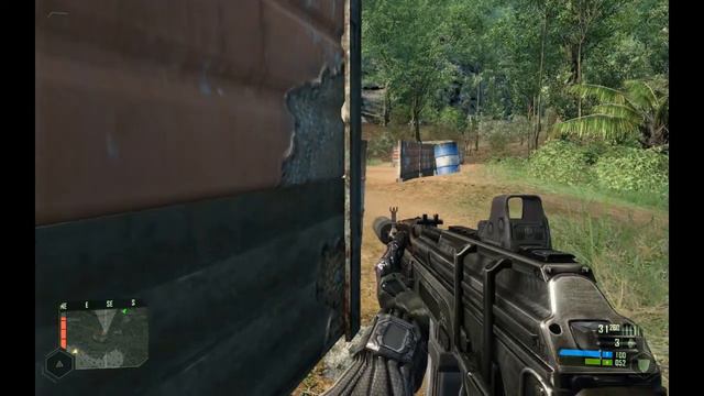 Crysis on High settings - HD смотреть онлайн