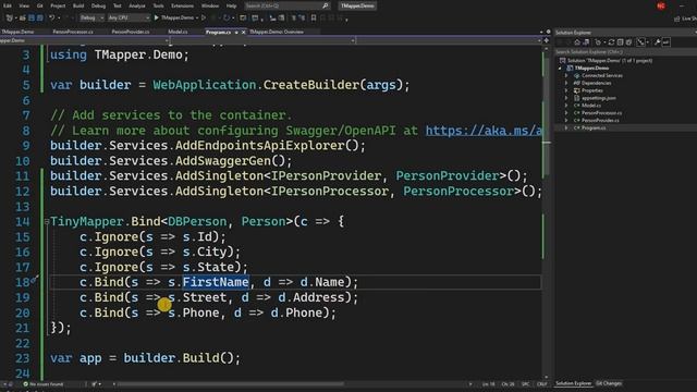 Object mapping with Tiny Mapper in .NET 6 (Arguably the fastest object mapper in the .NET ecosystem смотреть онлайн