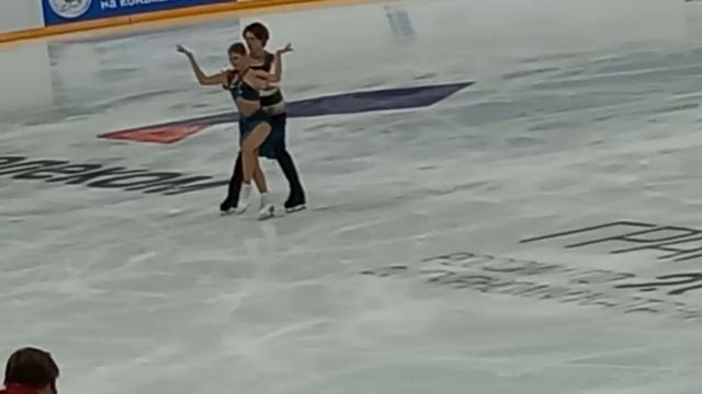 Василиса Кагановская Валерий Ангелопол 1 этап ГранПри России по фигурному катанию. Произвольная смотреть онлайн