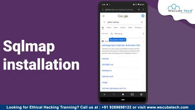 Sqlmap Installation - Learn How to Download and Install SQLMAP | Android Hacking Tutorial смотреть онлайн