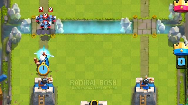 Magic Archer vs ALL AIR CARDS in Clash Royale | Magic Archer 1 vs 1 Gameplay смотреть онлайн