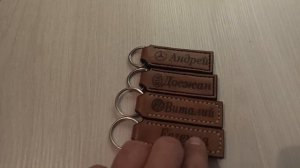 брелок из кожи. брелок на ключи. брелок ручная работа