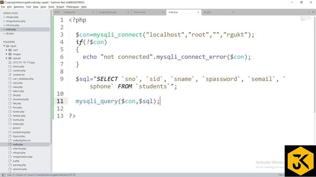 9:PHP MySQL Connection | Registration, Login and Forgot Password Pages using Insert, Select, update смотреть онлайн