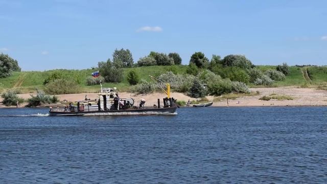 Катер в Тарусе на Оке 22 06 2018 смотреть онлайн