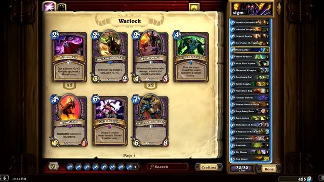 Hearthstone Crafting Gormok the Impaler смотреть онлайн