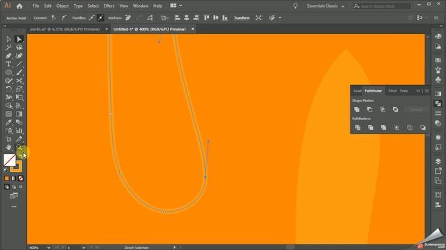 How to Create Orange Fruit in Adobe Illustrator - Vector Tutorial смотреть онлайн