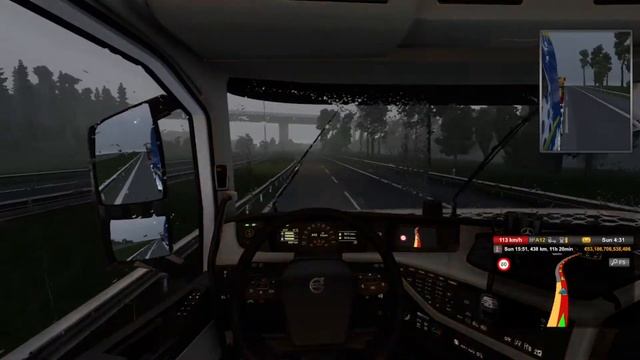 Euro Truck Simulator 2 | Gameplay Volvo FH | Heavy Cargo смотреть онлайн
