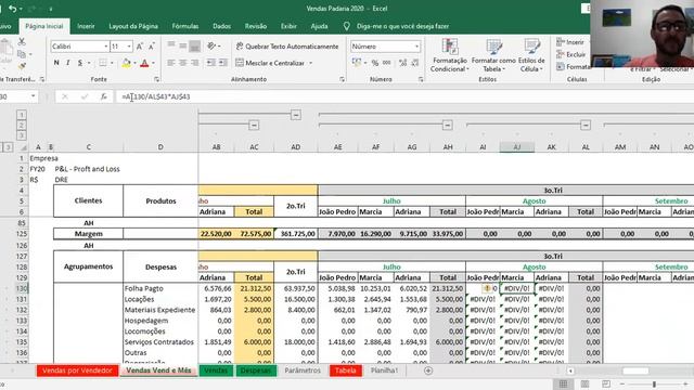 Dicas Excel 32 SE Soma condicional dos Custos Fixos смотреть онлайн