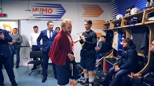 Победная раздевалка после второго матча "Хумо" - "Актобе". 17.01.2023 смотреть онлайн