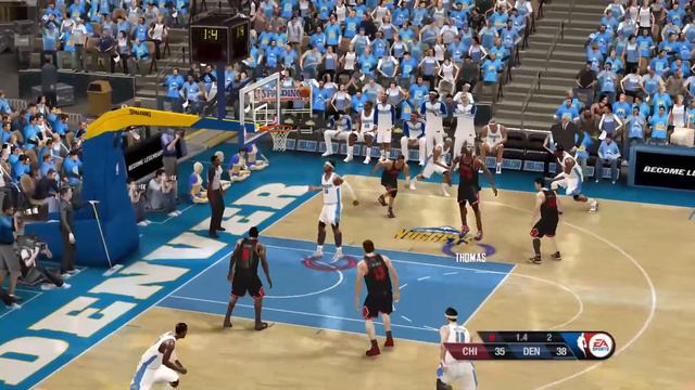 NLSC NBA Live 10 Tournament - Semi-Finals/Game 3 - Andrew (Bulls) vs Dee4Three (Nuggets) смотреть онлайн