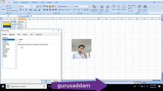 Ms excel 2010/13/16/19 How to use format cell in excel in hindi digicomgyan смотреть онлайн