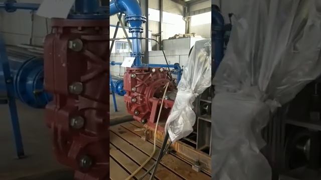 Испытания шламового насоса Aikon ZJ(A) на производстве перед отправкой в Россию. #aikon смотреть онлайн