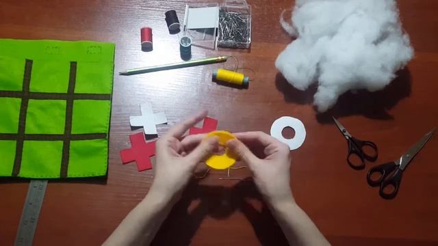 Мастер-класс от ДСК «Дружба». Крестики нолики из фетра смотреть онлайн