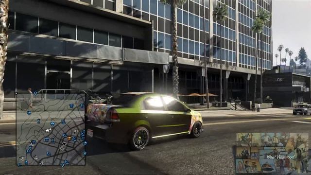 GTA Online Modded Asea Zombie Sticker Bomb NOS Car (GTA V) смотреть онлайн