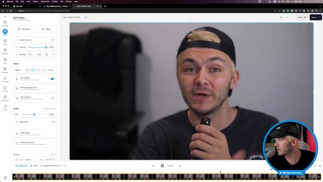 How to Use Eye Contact Correction (in 2 minutes) смотреть онлайн