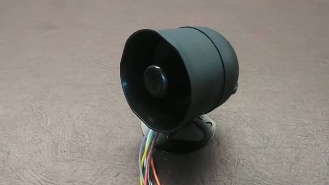 Музыкальная сирена SirenaBT5 в сборе, рупор, озвучка сигнализации смотреть онлайн