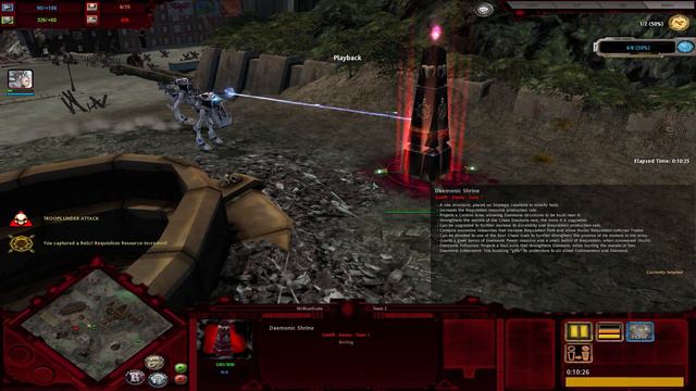 Max Casts: Dawn of War - Unification [v.6.9.25] # Chaos Daemons VS Ynnari [PvP][1vs1] смотреть онлайн