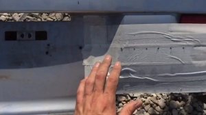 Установка накладки на задний бампер Mitsubishi Lancer 10 в стиле Evo