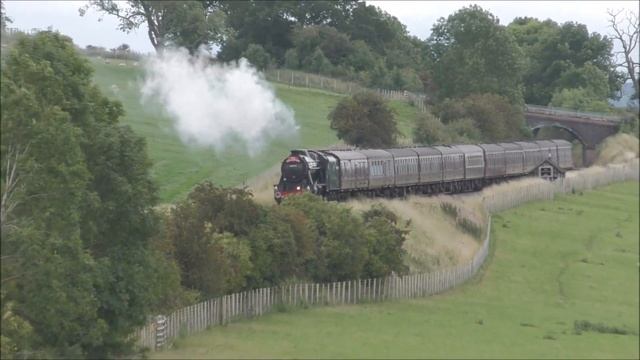 Trains On The Settle & Carlisle | D213 & 48151 [HD] смотреть онлайн