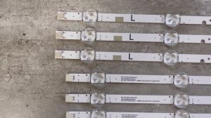 Подсветка для ТВ Samsung UE40M5000AU UE40J5200AU UE40J5000AU V5DN-395SM0-R2 R3 R1 комплект.