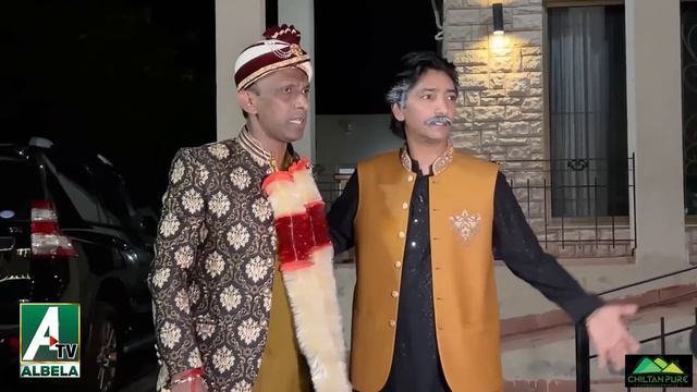 Saleem Albela and Other Comedians Dance on Goga Pasroori Wedding Funny Video смотреть онлайн