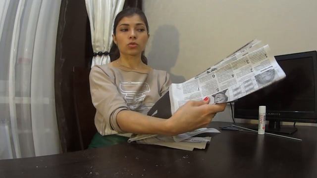 Газетные трубочки для плетения корзин смотреть онлайн