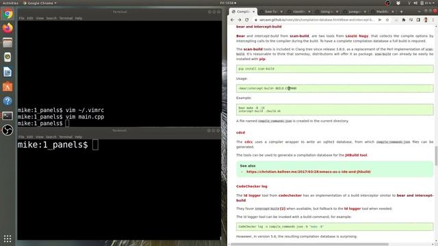 C, C++, obj-c Intellisense and autocomplete setup in Vim (Coc, ccls, bear, compile commands) смотреть онлайн