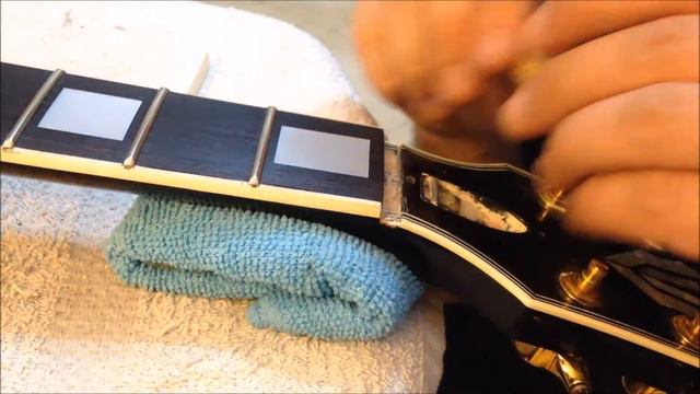 GUITAR REFRETTING - Part 6 - Ibanez PF 300 - GVR guitars смотреть онлайн