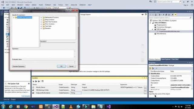 PART 37 HOW TO CREATE YEAR AND MONTH FOLDER USING SSIS PACKAGE (TAMIL)|TechITDBA смотреть онлайн