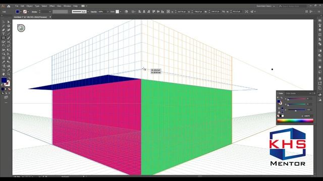 Adobe Illustrator Perspective Grid Tool Class 9 in Urdu, Hindi, اردو، हिंदी، English Subtitle смотреть онлайн