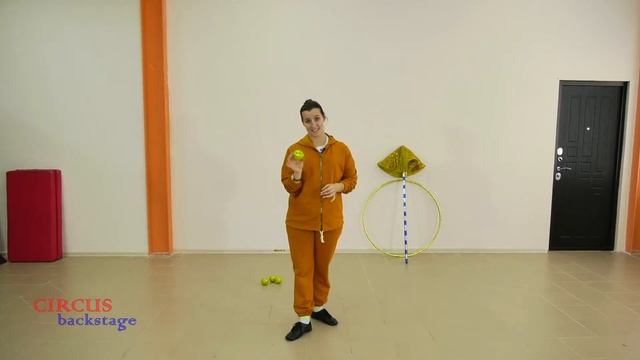 Жонглирование  Урок №1  Видео