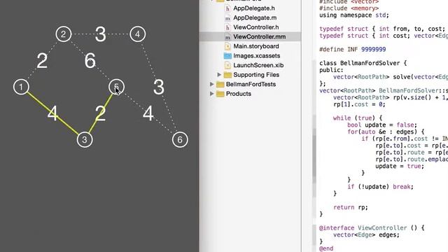 Today's iOS sample no.957 bellman ford algorithm смотреть онлайн