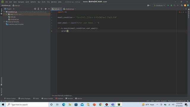 Email Validation | Regex Module | Python смотреть онлайн