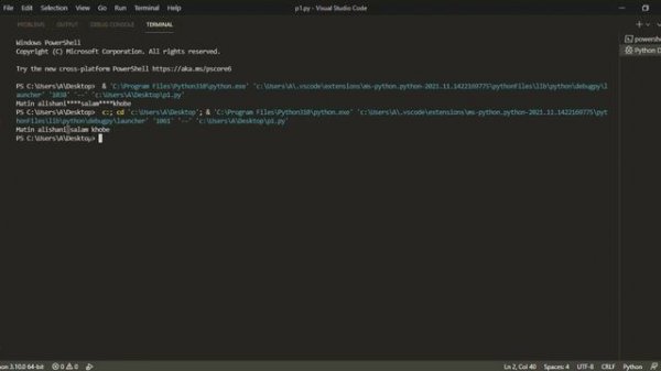 اموزش زبان برنامه نویسی پابتون (قسمت نهم : تابع print )