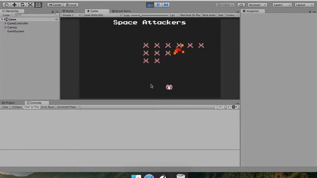 Unity 2D Game Development - Space Attackers Overview смотреть онлайн