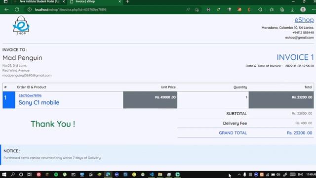Design a responsive invoice page using HTML, CSS, JavaScript and Bootstrap смотреть онлайн