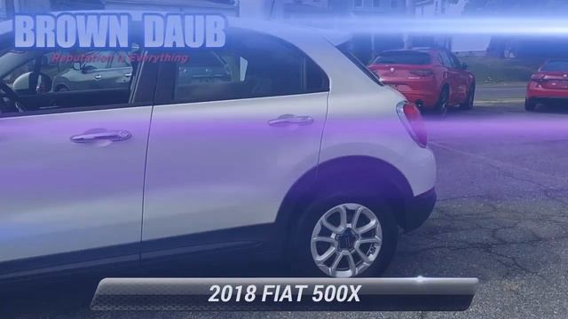 Used 2018 FIAT 500X Pop, Easton, PA P2286A смотреть онлайн