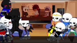 Sans AU react to Horror sans/Horror problems (⚠️ My AU ⚠️) • Lazy