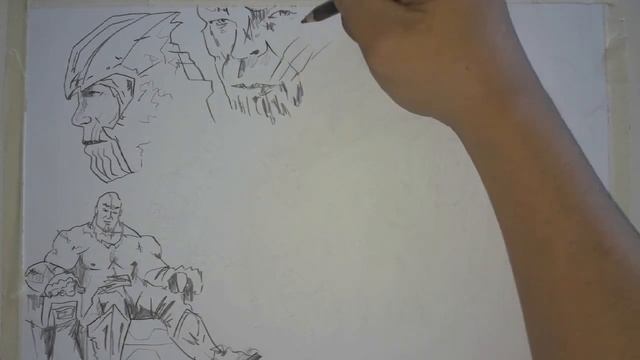 Art is Life TV: I Draw Thanos - How to sketch like Pro смотреть онлайн