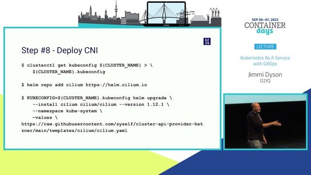 Kubernetes As A Service with GitOps - Jimmi Dyson, D2IQ смотреть онлайн