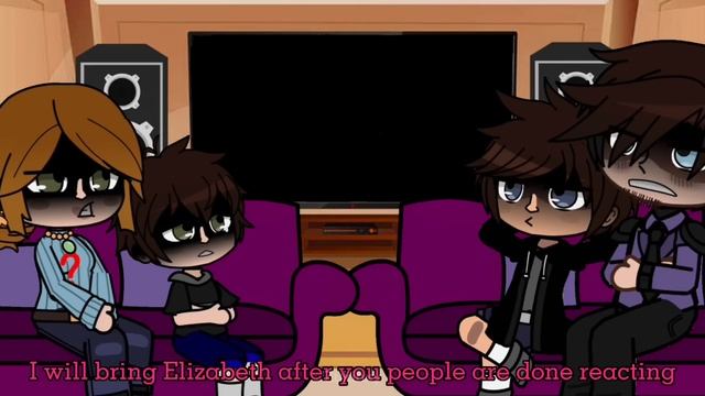 After Elizabeth's Death Aftons React To Elizabeth Afton | Remake | [Past Aftons]