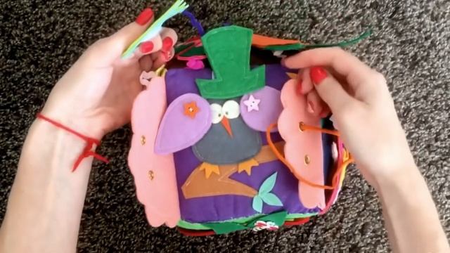 Развивающий кубик для ребенка. Видео обзор смотреть онлайн