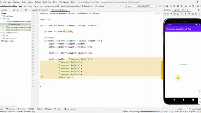 How to make constraint layout scrollable using ScrollView/ HorizontalScrollView in your Android App смотреть онлайн