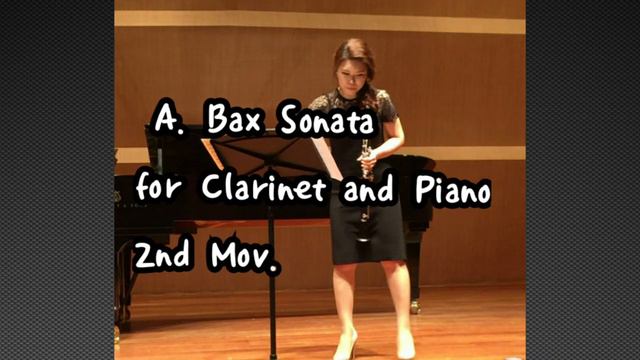 A. Bax Sonata for Clarinet and Piano  2nd Mov. смотреть онлайн